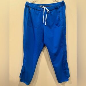 FIGS Royal Blue Presta Scrub Pant